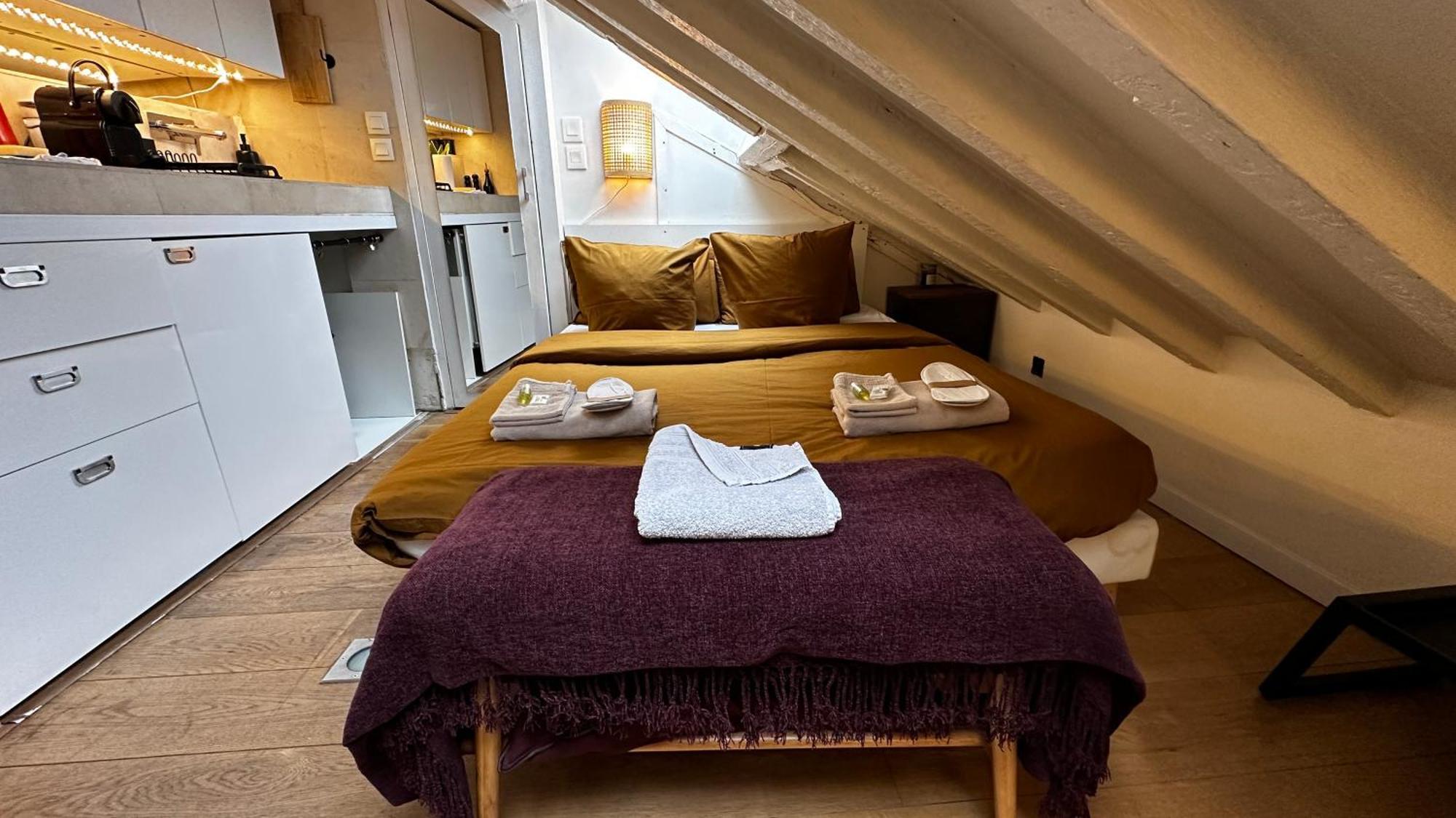 Marais Rooftop Studio - Metro Filles Du Calvaire Paris Exterior foto